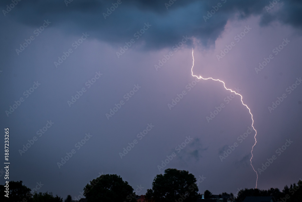 Naklejka premium lightning