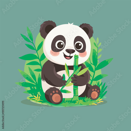 Boy in Hawaiian Shirt Smiling Cheerfully