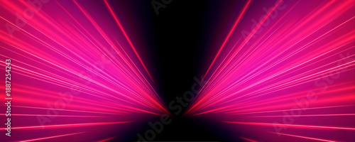 Abstract neon waves twist across a dark digital space. The flowing motion represents innovation and high-speed connectivity. A strong visual for future technology and data concepts.