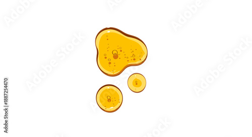 Three slices of turmeric root displayed against a clean isolated background from a direct viewpoint
