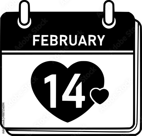 Valentine's day celebration on february 14
