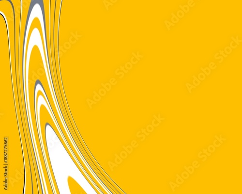 Abstract background design with yellow, orange, forest and white color gradation for wallpaper