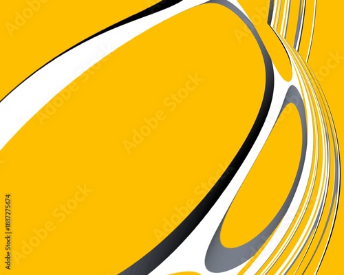 Abstract background design with yellow, orange, forest and white color gradation for wallpaper