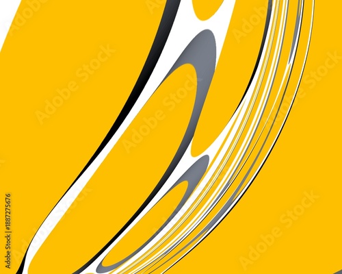 Abstract background design with yellow, orange, forest and white color gradation for wallpaper