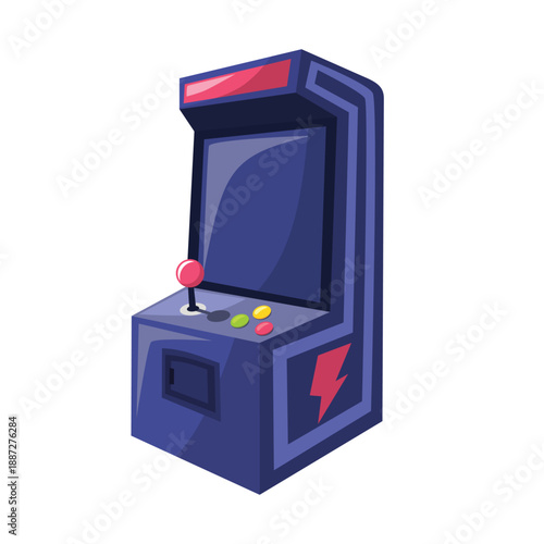 Arcade retro video game machine vector illustration, classic arcade machine icon vector, arcade machine vector icon, video games clip art, clip art video games, arcade clip art