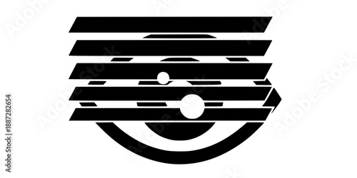 Data Privacy Private Eye Shutter Icon