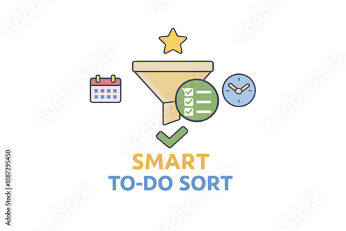 Smart to-do list management with filtering and sorting tools