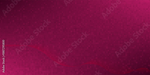 Pink background with retro elements of disco ball, vector illustration