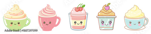 Adorable Drinks: A delightful array of charming drinks, each with a unique personality, ready to bring joy and sweetness to any occasion. 