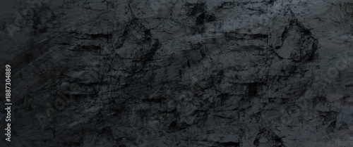 Fotografie Dark Grunge Rock Texture Background for Design Projects and Abstract Visuals