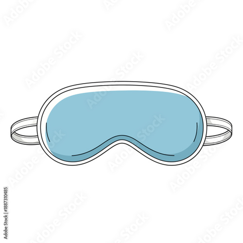 Blue Sleep Mask