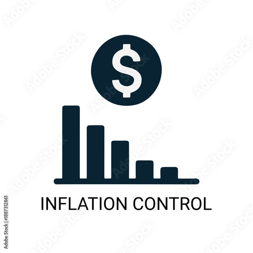 Inflation control icon