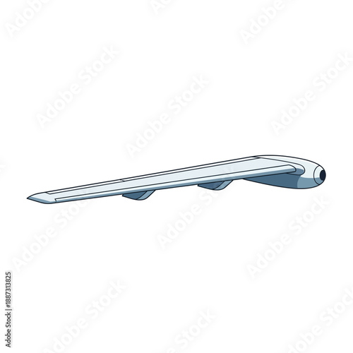 Modern Airplane Wing