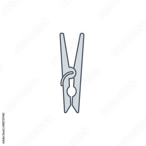 Simple Clothes Pin Icon