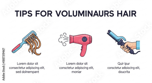 Hair styling tools for volumizing and hair care tips