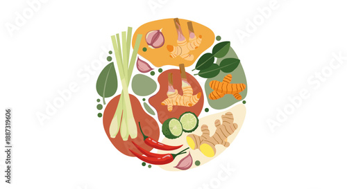 A colorful and vibrant flat lay of fresh vegetables. This image is ideal for culinary blogs, health-focused content, or marketing materials promoting 