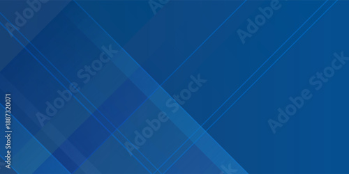 Blue background with abstract box rectangle geometric shapes modern element for banner, presentation design and flyer.eps 10