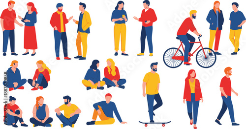 Collection of barbell weightlifting silhouettes featuring squats, presses, deadlifts, strength training, bodybuilding workout, gym exercise and athletic fitness lifestyle illustrations