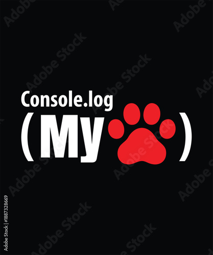 Valentine day console log my heart coder t shirt