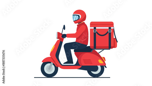 Food Delivery Scooter: Fast and Reliable Service
