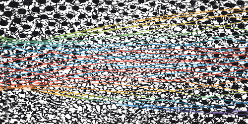 Detailed abstract grunge surface texture with dense pattern and distressed concrete wall look