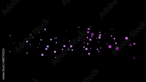 Particles, 4K, gradient, special effects, animation, background, material, nature, motion, simple, effect, effects, fantasy, video material, simple, glow, light, animation