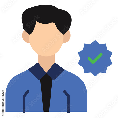 Employee Flat Icon