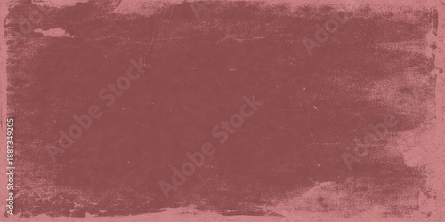 An antique parchment canvas features an abstract grunge background with space, showcasing an aged pink paper texture and a vintage brown paint pattern on a dirty textured wall backdrop