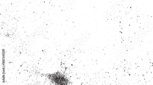 Speckle grain dot white paper noise texture with distress effect vector illustration pattern background. Dirty or dust film  white abstract grunge background texture, vector template, grainy urban ill
