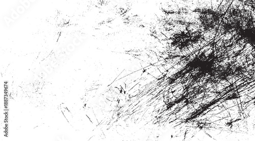 Grunge black and white scratch dust crack wall white dust texture of Subtle grain texture overlay. Distressed vector damage wall grunge Texture dust overlay creat grunge scratched effect. 