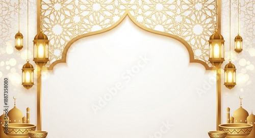 Background Mosque decoration 