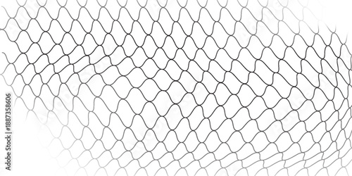 Abstract mesh texture for fishing nets. Nets with seamless pattern for sportswear or soccer goal