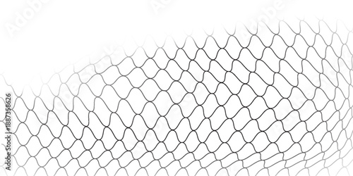 Abstract mesh texture for fishing nets. Nets with seamless pattern for sportswear or soccer goal. Abstract net background for sports editions