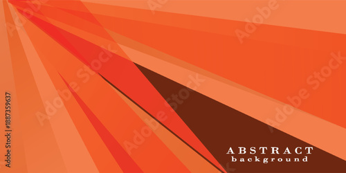 Abstract orange square overlapping background for card graphic design. simple background.