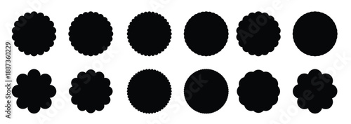 black simple banner vector design illustration isolated on