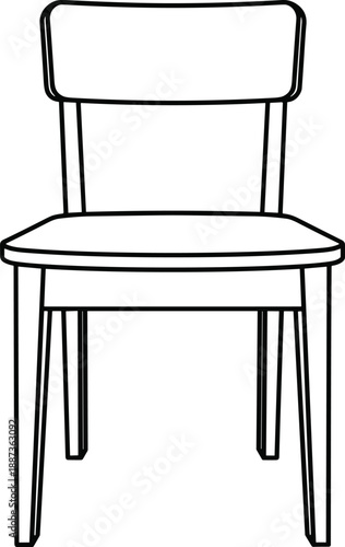 Line art illustration of a combat utility knife, featuring a sharp serrated blade and a strong handle, symbolizing survival, outdoor adventure, and tactical readiness