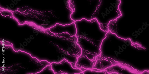 Lightning Strikes Amidst Heavy Rainfall and Dark Storm Clouds. Mesmerizing streaks of vibrant white lightning crackle across the night sky, illuminating the darkness with raw power and fleeting beauty