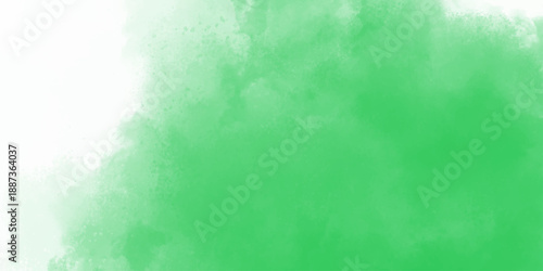Abstract green watercolor Background Texture, Watercolor splash design. Green fog and smoke texture background. Watercolor textures in various colors and patterns, featuring subtle stains and intense,