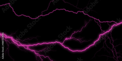 Lightning Strikes Amidst Heavy Rainfall and Dark Storm Clouds. Mesmerizing streaks of vibrant white lightning crackle across the night sky, illuminating the darkness with raw power and fleeting beauty