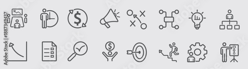 business plan icon