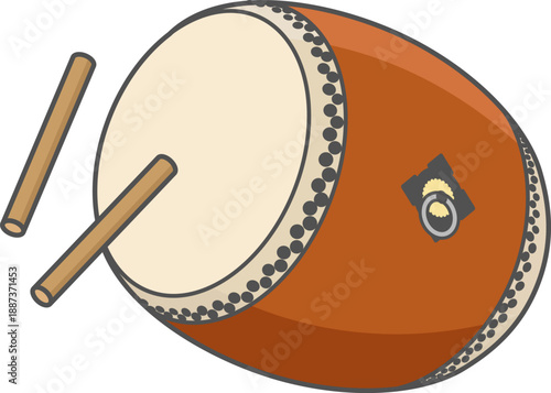 和太鼓のアイコン