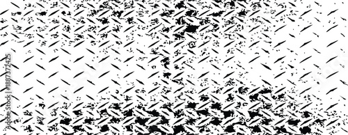 black grunge manhole cover steel plate texture