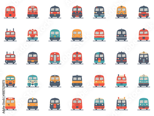 Collection of stylish neckties in various patterns and colors