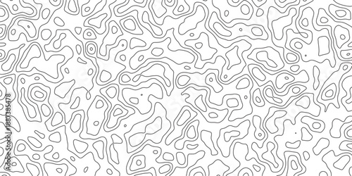 Intricate Wavy Lines Seamless Digital Concept