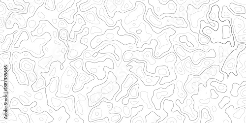 Minimalist Topographic Style Abstract Background