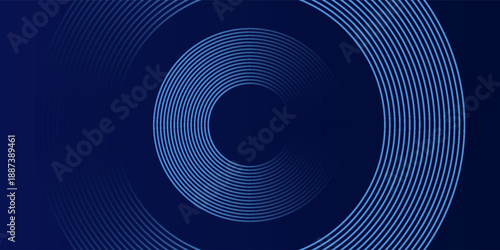 abstract dark background with glowing lines circles