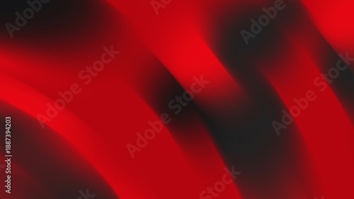 Abstract Red Black Wave Pattern on Dark Background for Artistic and Design Projects