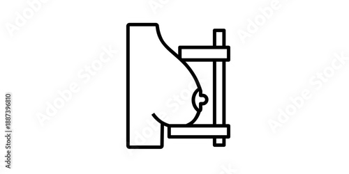 Modern industrial machine component in sleek design