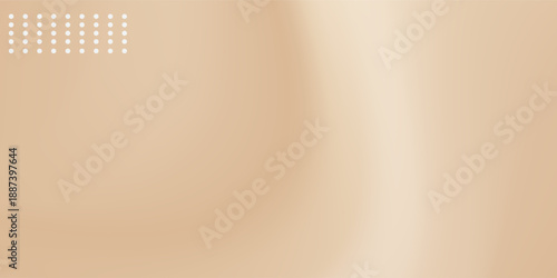 Coffee nude golden colored gradient. Simple gradient background vector