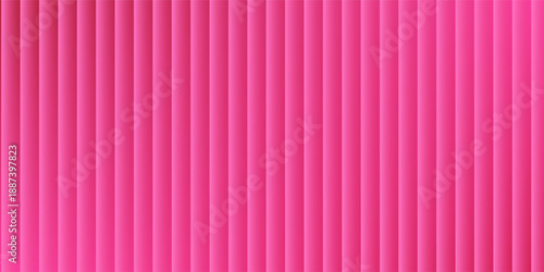 Elegant vertical ribbed texture with a gradient from hot pink on the left, becoming lighter pink pastel